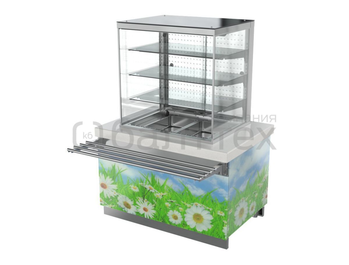 Регата - холодильная витрина  ХВ- 900-1240-02-К
